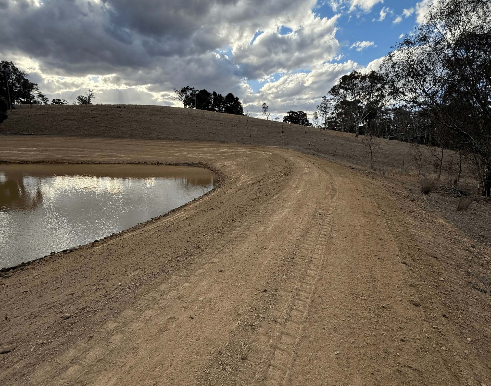 Anderson & Sons dam and earthworks project in rural Victoria