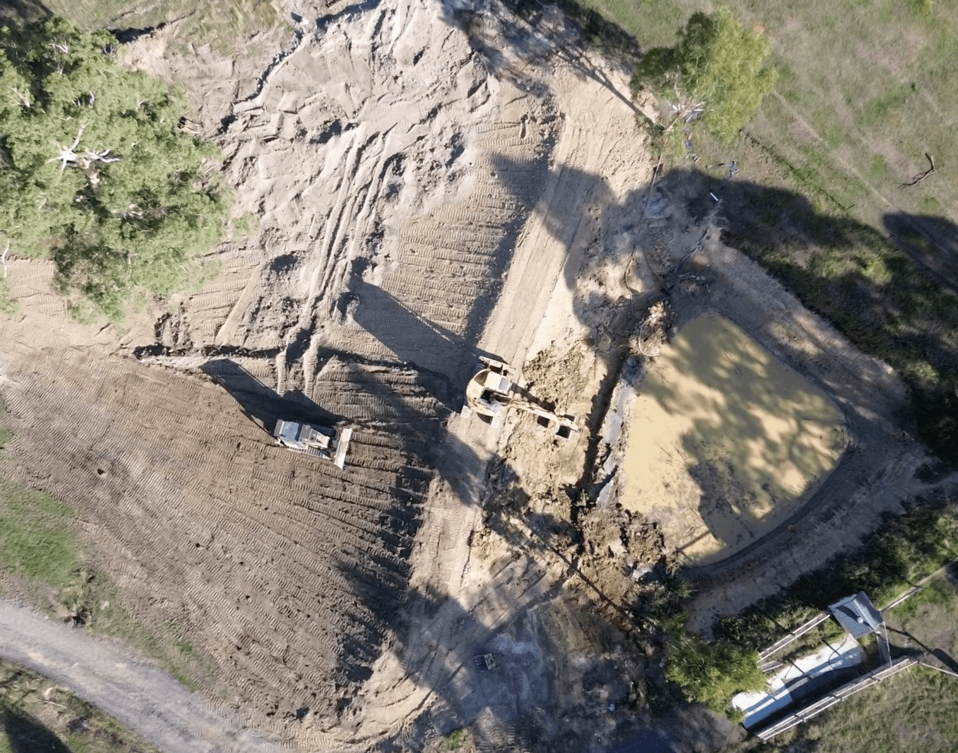 Kangaroo Ground dam repair - image 1